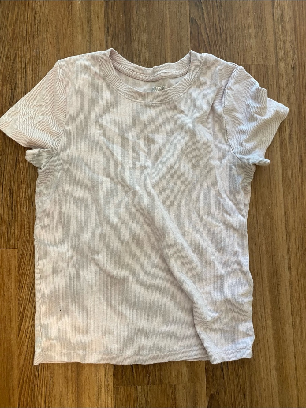 Hollister Ribbed Short Sleeve Tee